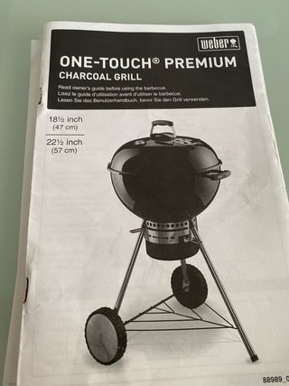 Barbacoa Weber One-touch Premium 47cm