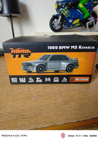 HPI RC nano 1/64 BMW M3 Ravaglia
