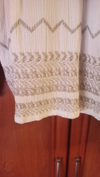 Blusa Mango manga larga abalorios M