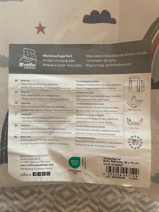 Cambiador Bebé Rotho Rainbow Nuevo