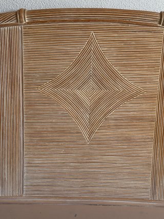 Cabecero de ratan 190 CM