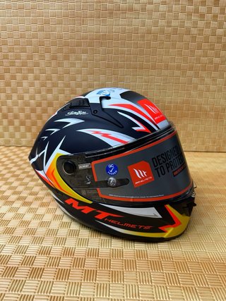 Casco MT KRE+ Acosta Matt Blue talla M