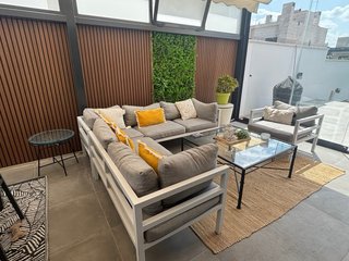 Sofá Rinconera Jardín Gris