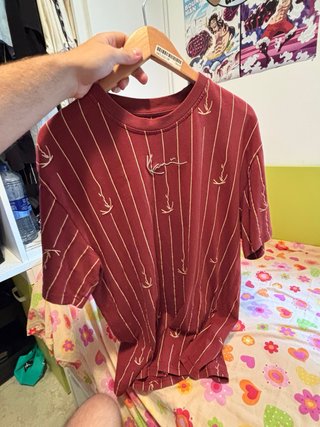 Camiseta Karl Kani Rayas Talla M