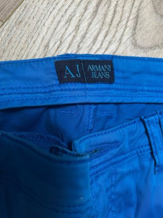 Pantalón Armani Jeans Azul Talla 30