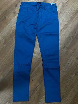Pantalón Armani Jeans Azul Talla 30