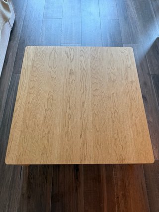 Mesa Centro IKEA TONSTAD Roble 84x82