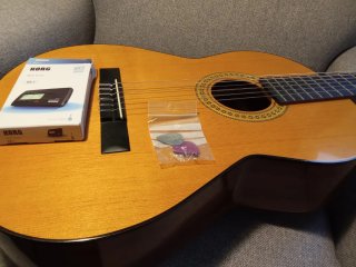 Funda + Guitarra Española Clásica+Afinador