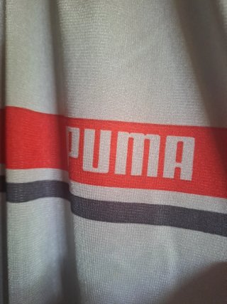 Camiseta Puma Gris y Roja