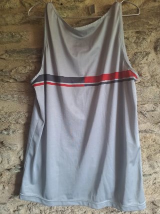 Camiseta Puma Gris y Roja