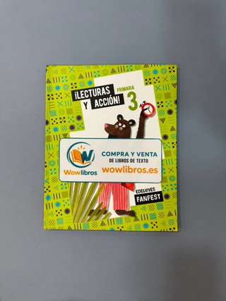 ¡Lecturas y acción! 3 Primaria : Fanfest Edelvives