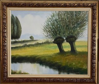 Cuadro Óleo Lienzo Paisaje