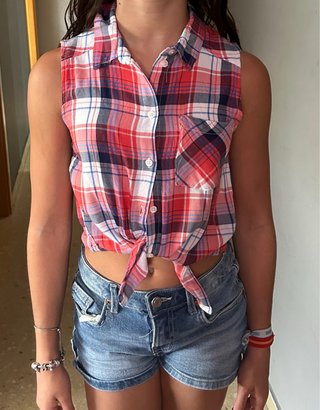 Lote 3 Camisas Cuadros y Rayas 9-10 140cm
