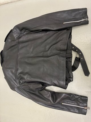 Chaqueta de piel Cruzada