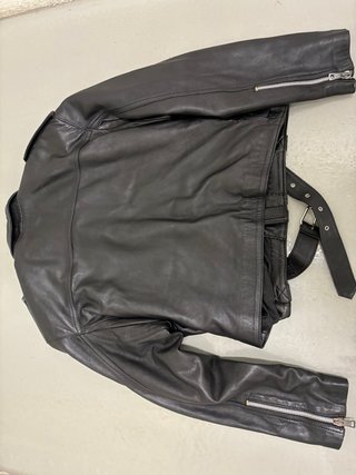 Chaqueta de piel Cruzada