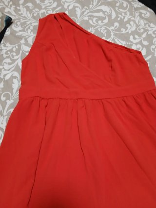 Vestido largo fiesta rojo