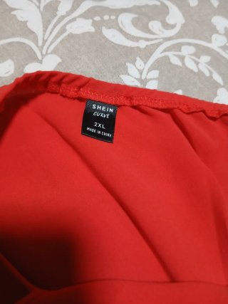 Vestido largo fiesta rojo
