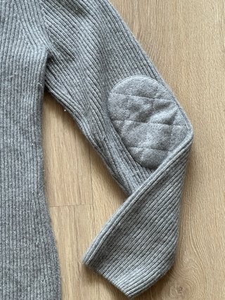 Chaqueta Burberry Lana Gris Talla 46