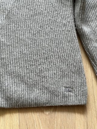 Chaqueta Burberry Lana Gris Talla 46