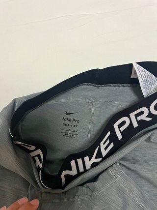 Nike Pro Shorts mallas cortas Grises Talla S