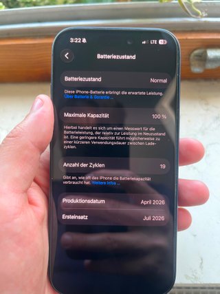 iPhone 17 Pro 256 GB Azul - Batería 100%