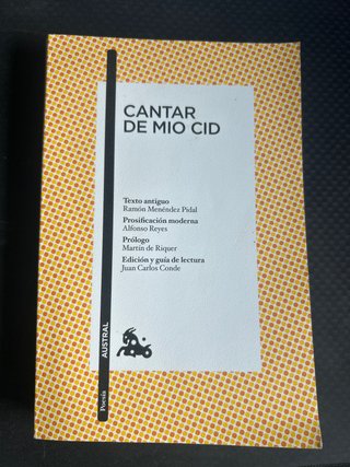 Cantar de mio Cid