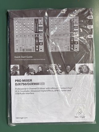 Mezclador DJ Behringer DJX750 USB
