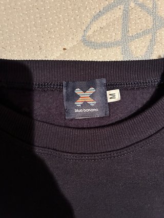 Sudadera Blue Banana Azul Marino