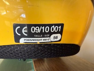 Casco Cébé T56 Amarillo