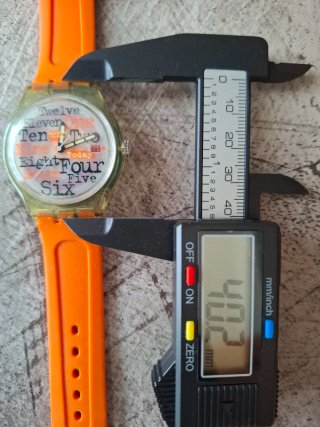 Reloj Swatch Automático Naranja