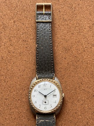 Reloj Vintage BV Antichoc con Fecha