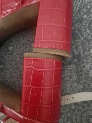 Sandalias Rojas Talla 38