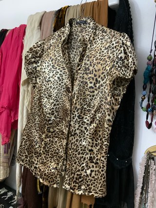 Camisa Estampada Leopardo
