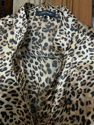 Camisa Estampada Leopardo