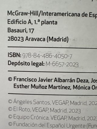 Libros de Lengua y Mates 4º ESO