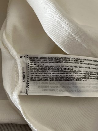 Camiseta sin mangas Mango blanca