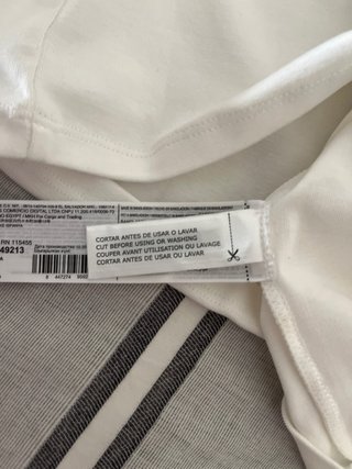 Camiseta sin mangas Mango blanca