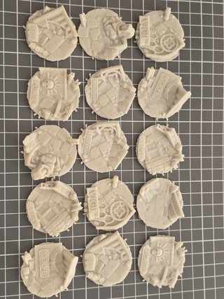 Pack 15 Toppers 40mm Ruinas Imperiales