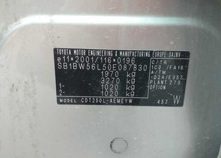 Toyota 16x61/2jjet45 llanta avensis sedan 383134