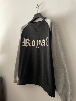 Sudadera Royal Negra Talla M