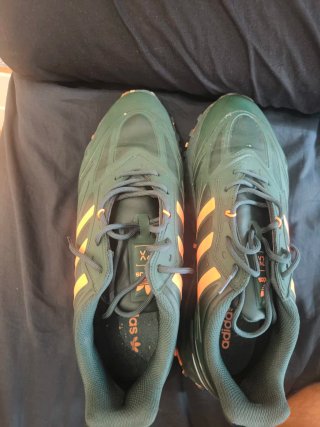 Zapatillas Adidas ZX Verde Naranja