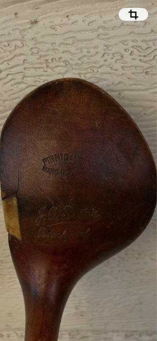 Palo de golf antiguo driver madera