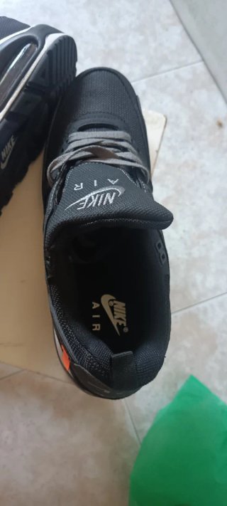 Zapatillas Nike Hombre Negras Naranja