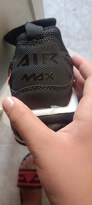 Zapatillas Nike Hombre Negras Naranja