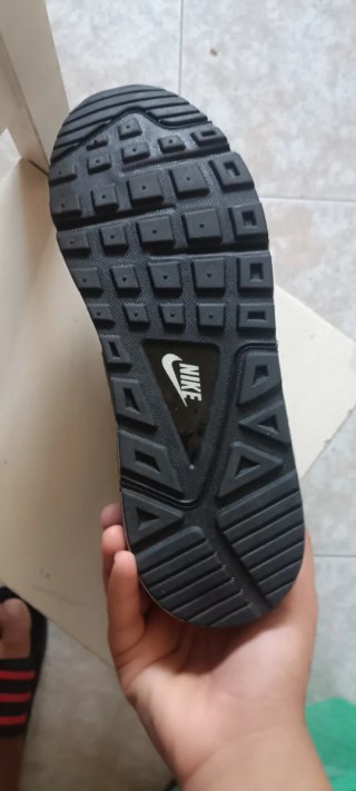 Zapatillas Nike Hombre Negras Naranja