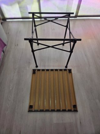 Mesa plegable camping