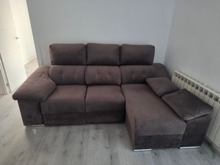 Sofá Cama Chaise Longue con Almacenaje