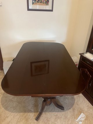 Mesa comedor extensible madera maciza