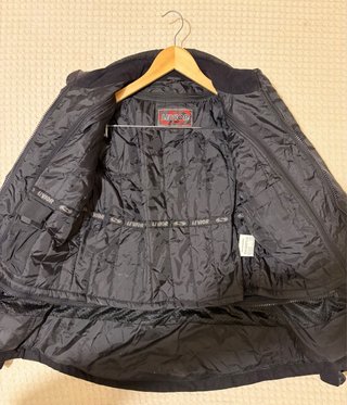 Chaqueta de moto LEVIOR negra