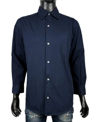 Diesel Camicia Uomo Taglia M Cotone Blu Taschino